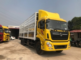 Xe tải Dongfeng 3 chân thùng mui bạt 2022