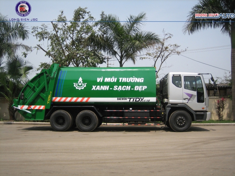 Xe ép rác Daewoo 20m3 (20 khối)