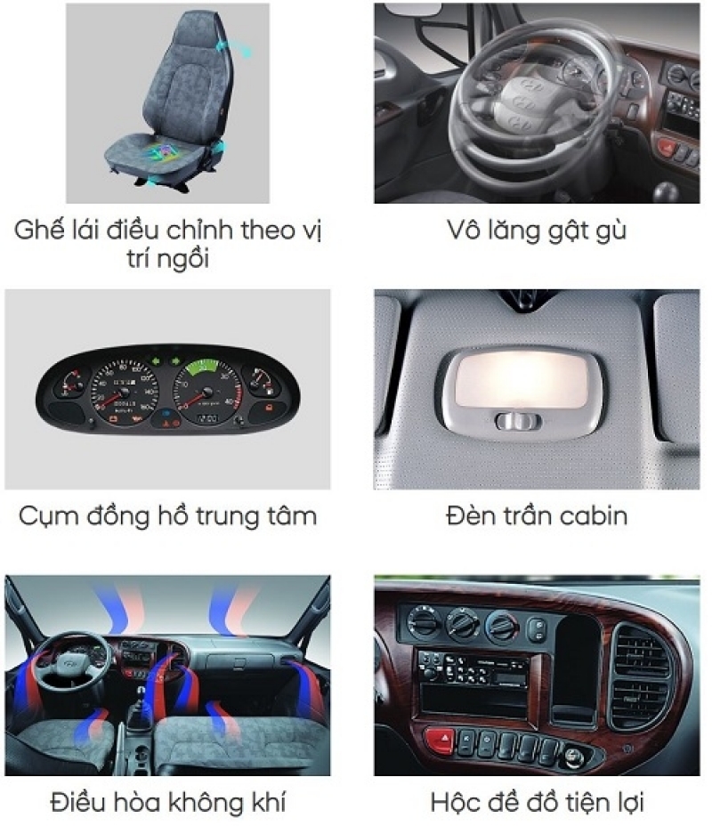 Xe phun nước rửa đường Hyundai 6 khối
