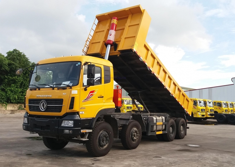 Bán xe ben dongfeng 4 chân Hoàng Huy