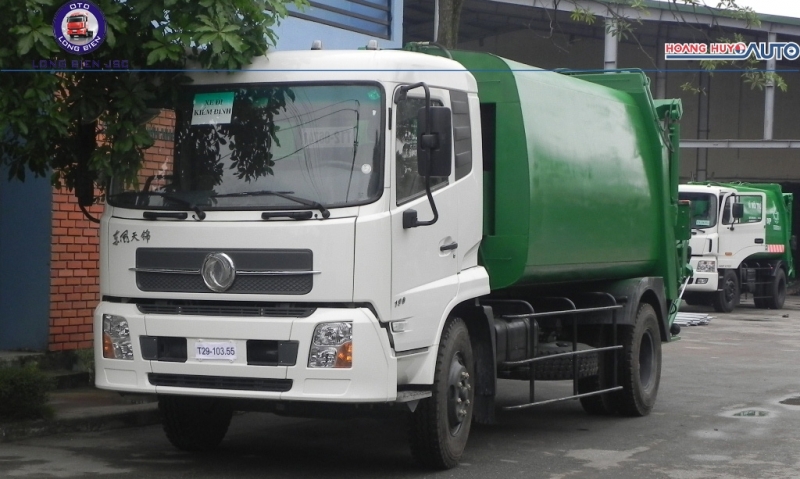 Xe ép rác Dongfeng 14 khối (14m3) mới 2023
