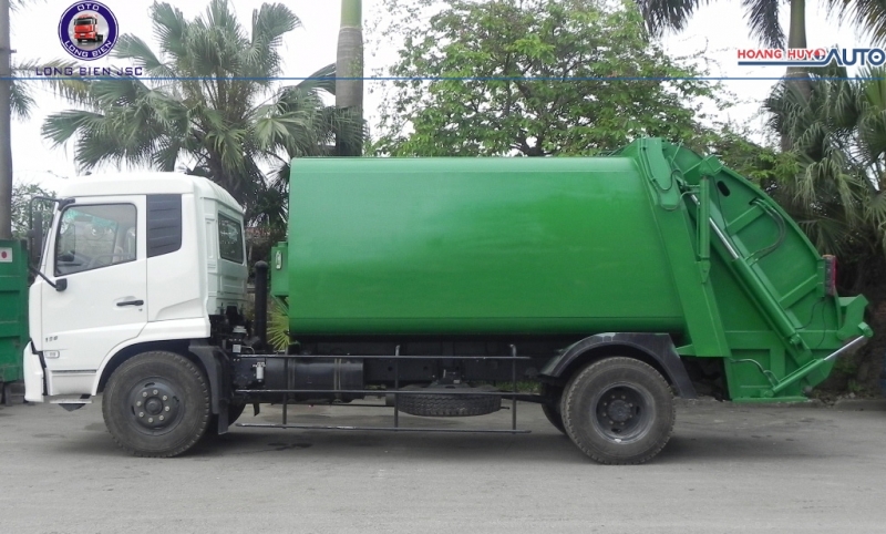 Xe ép rác Dongfeng 14 khối (14m3) mới 2023