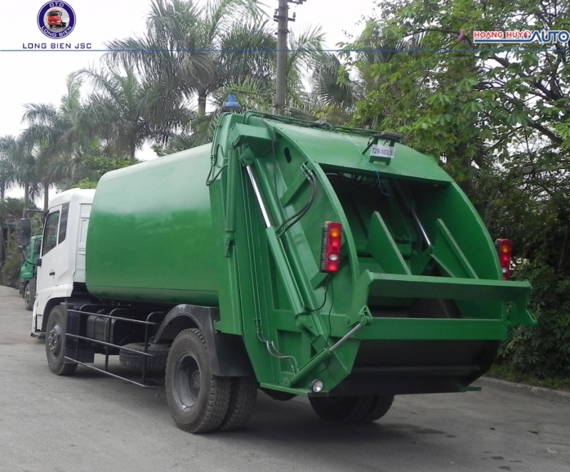 Xe ép rác Dongfeng 14 khối (14m3) mới 2023