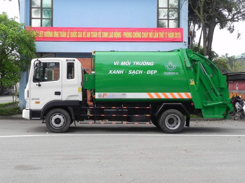 Xe ép rác Hyundai 8m3-9m3 2023