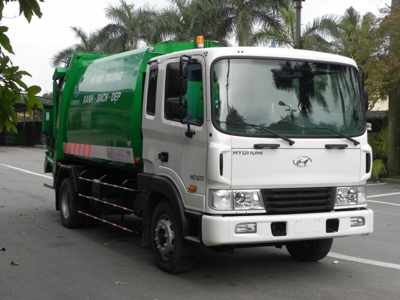 Xe ép rác Hyundai 8m3-9m3 2023