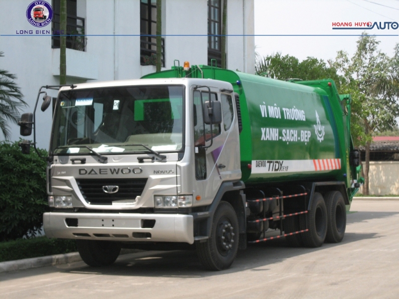 Xe ép rác Daewoo 20m3 (20 khối)