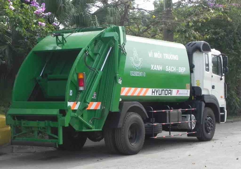 Xe ép rác Hyundai 12m3 - 14m3 mới nhất