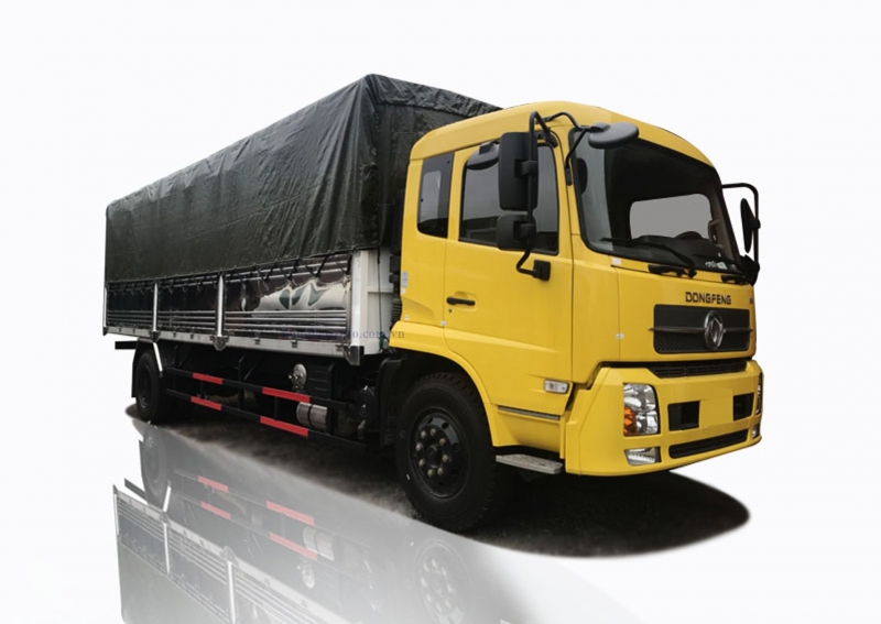 Giá bán xe tải Dongfeng thùng mui bạt Hoàng Huy 2023