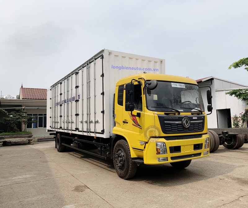 Xe tải dongfeng 7 tấn thùng container dài 9m7 mới nhất