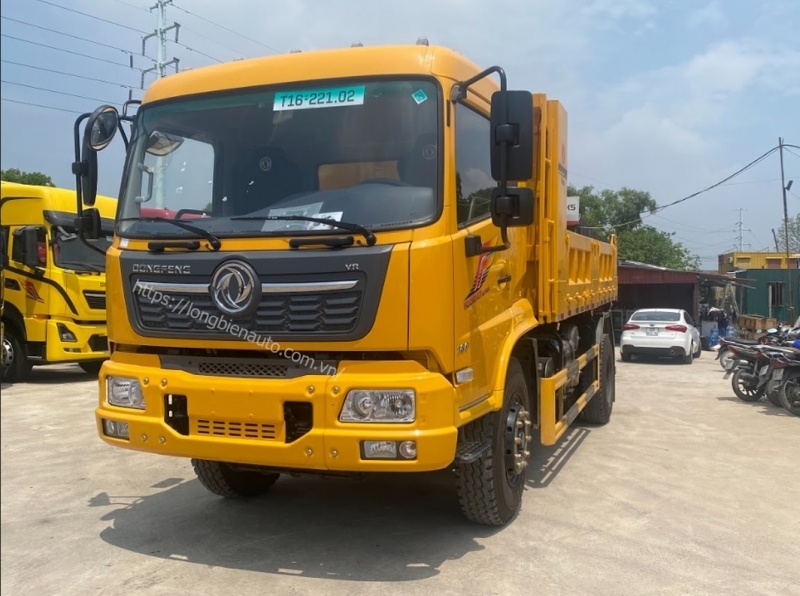 Giá bán xe ben dongfeng 8 tấn 2 chân Hoàng Huy