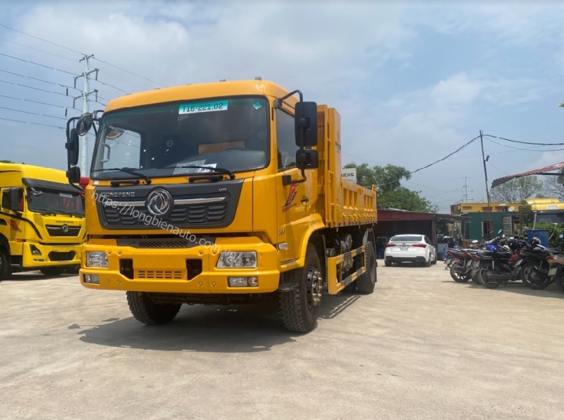 Giá bán xe ben dongfeng 8 tấn 2 chân Hoàng Huy