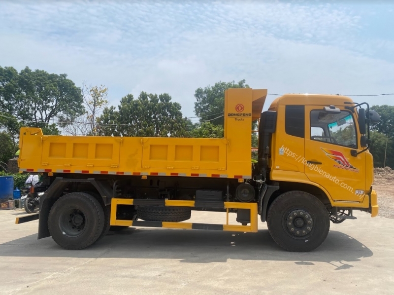 Giá bán xe ben dongfeng 8 tấn 2 chân Hoàng Huy